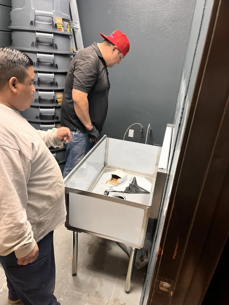 Commercial plumbing and sink installation in Reesers Summit
